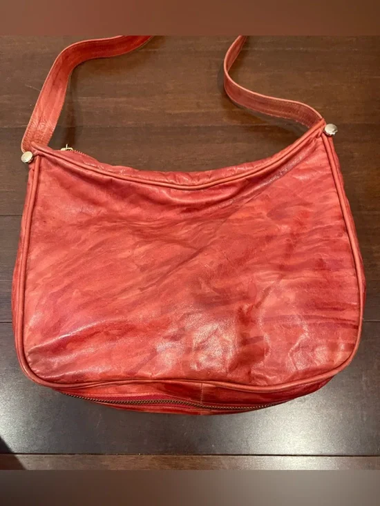 miss max red orange shoulder purse - Picture 7 of 13